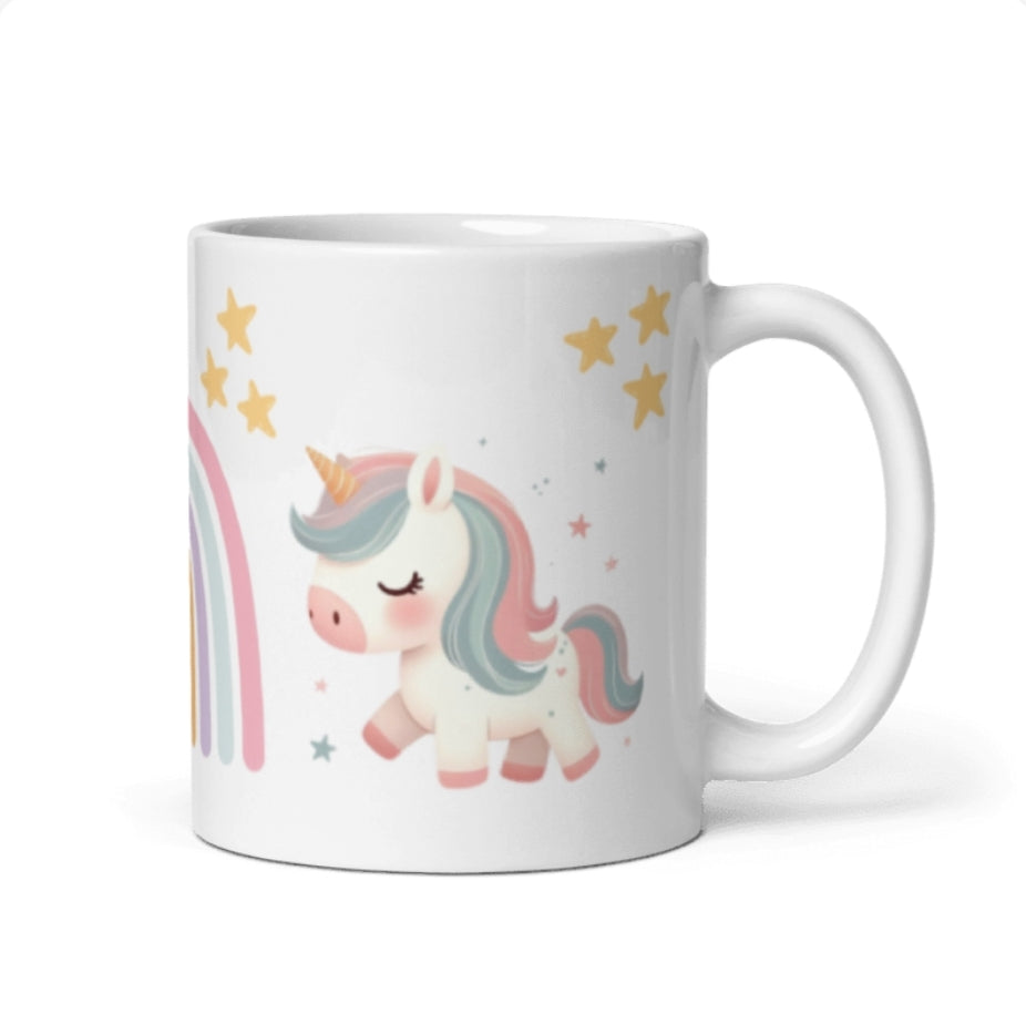 Taza Infantil "Unicornio" Personalizada