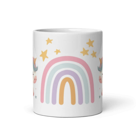 Taza Infantil "Unicornio" Personalizada