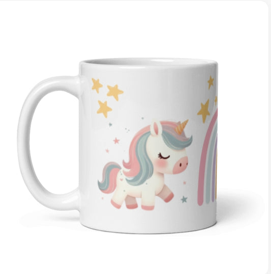 Taza Infantil "Unicornio" Personalizada