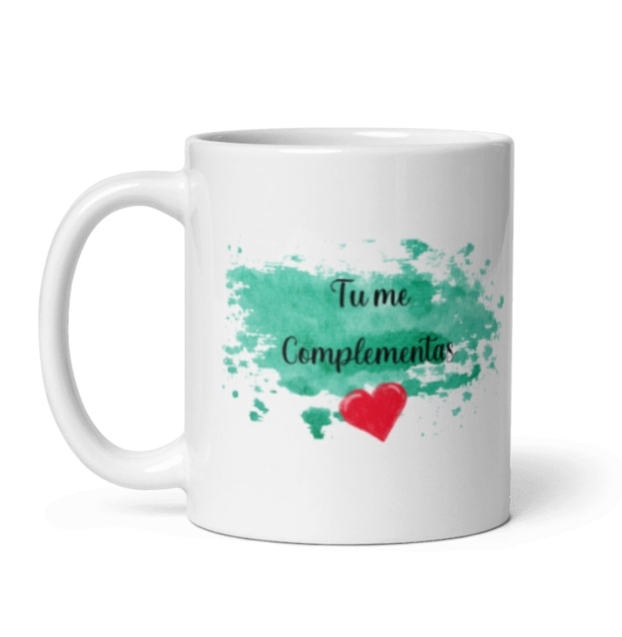 Taza Pareja Aguacates – Tú Me Complementas Personalizada