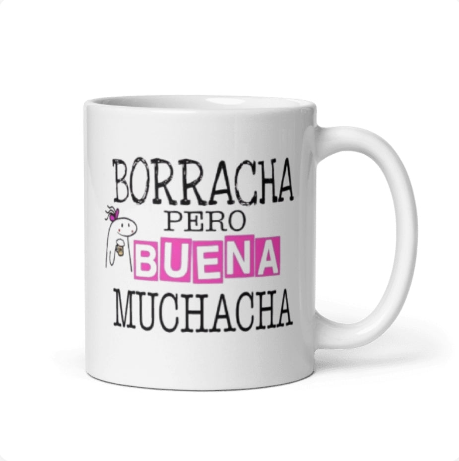 Taza Divertida – Borracha pero Buena Muchacha Personalizada